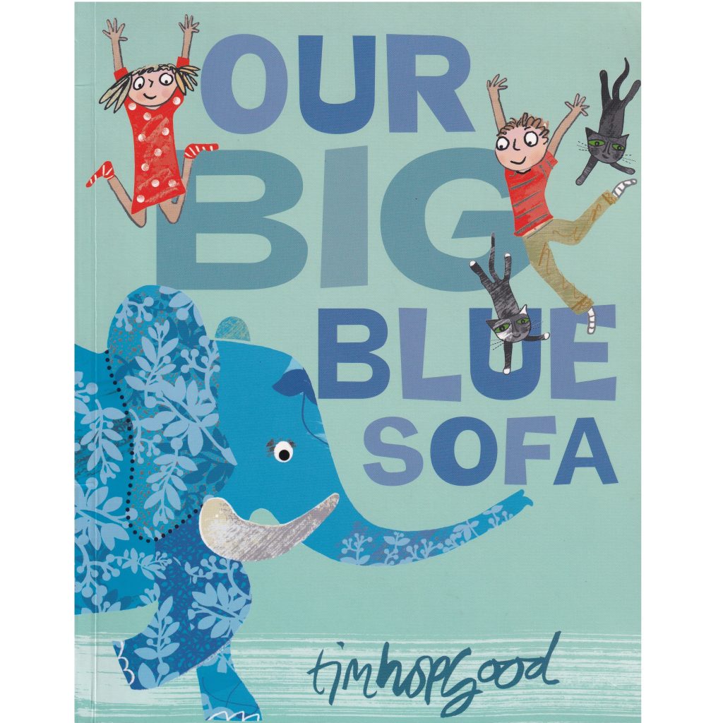 Our Big Blue Sofa