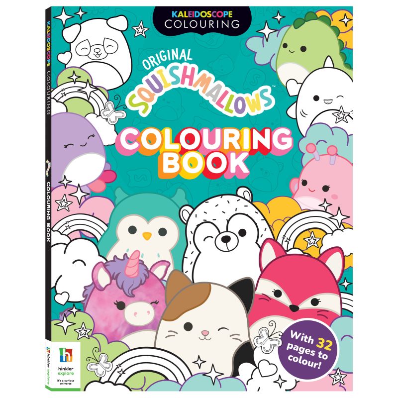 Kaleidoscope Squishmallows Colouring Book