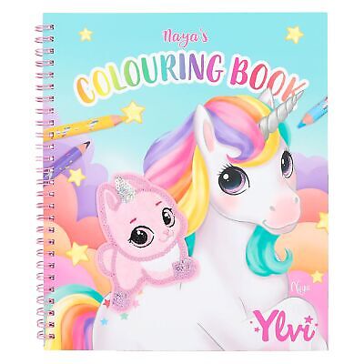 Top Model - Ylvi Colouring Book With Unicorn (12492)