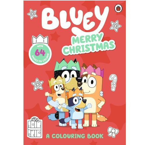 Bluey: Merry Christmas Colouring Book