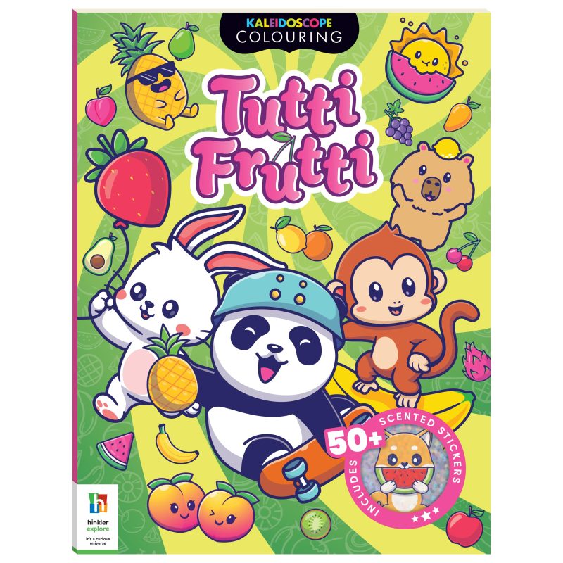 Kaleidoscope Sticker Colouring Tutti Fruity